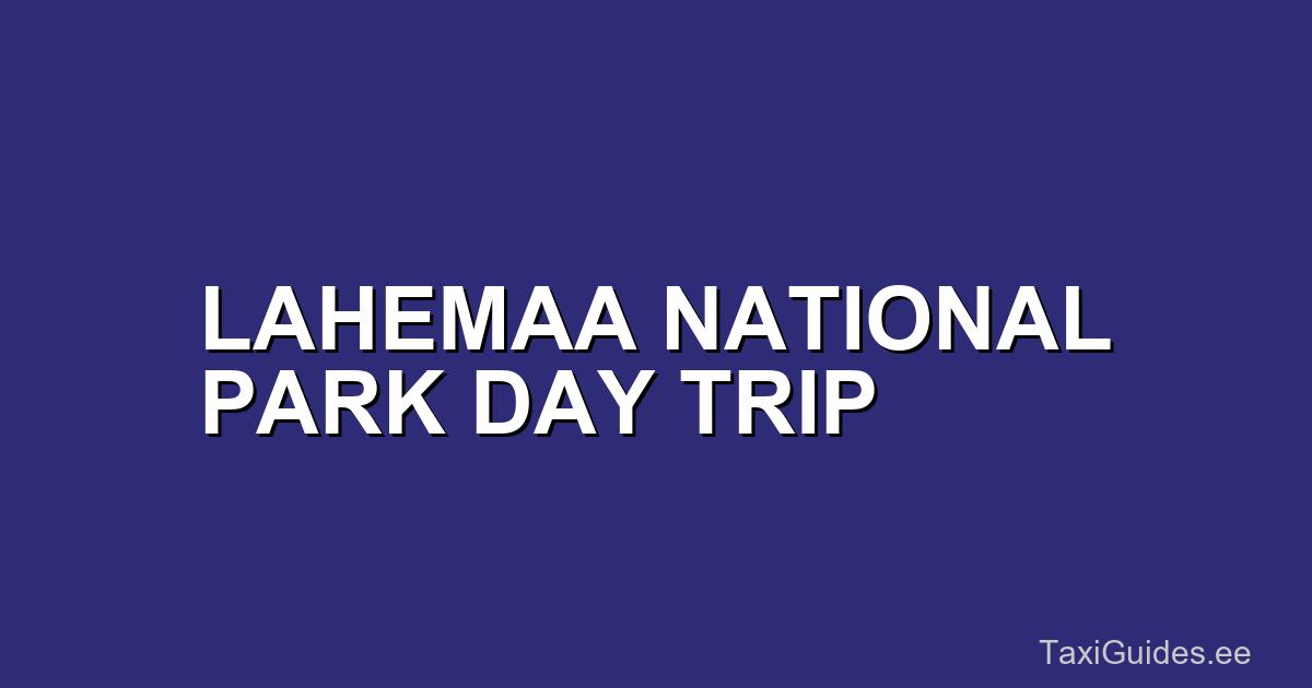 Paevareisid Tallinnast: parimad sihtkohad erajuhiga